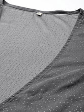 Plus Size Ethnic Printed Chiffon Wrap Tunic with Sharara-AP-AHTPTUGH-COMBO-340